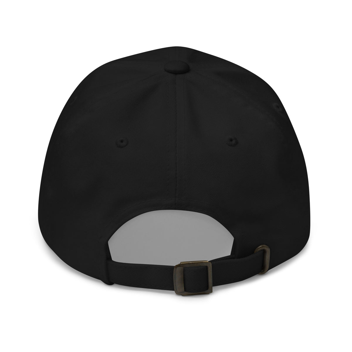 Psychic Waves Mushroom Wave Dad Cap, Black, back (F2)