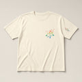 Molecule Logo Tee, Natural Raw, front