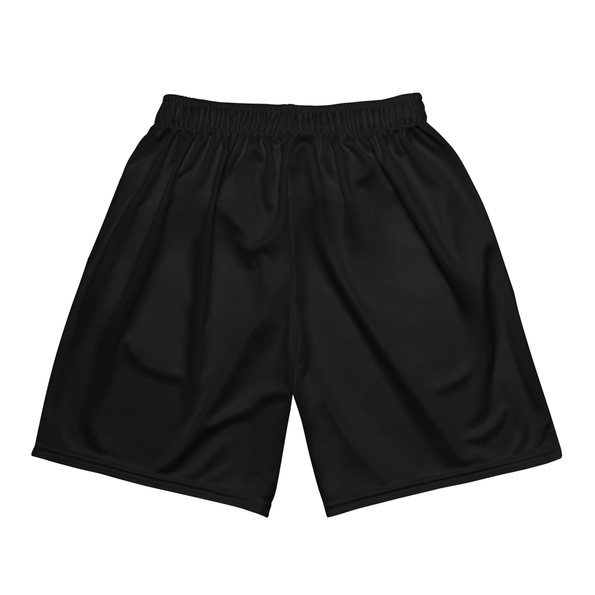 Psychic Waves Logo Mesh Shorts, Black, back
