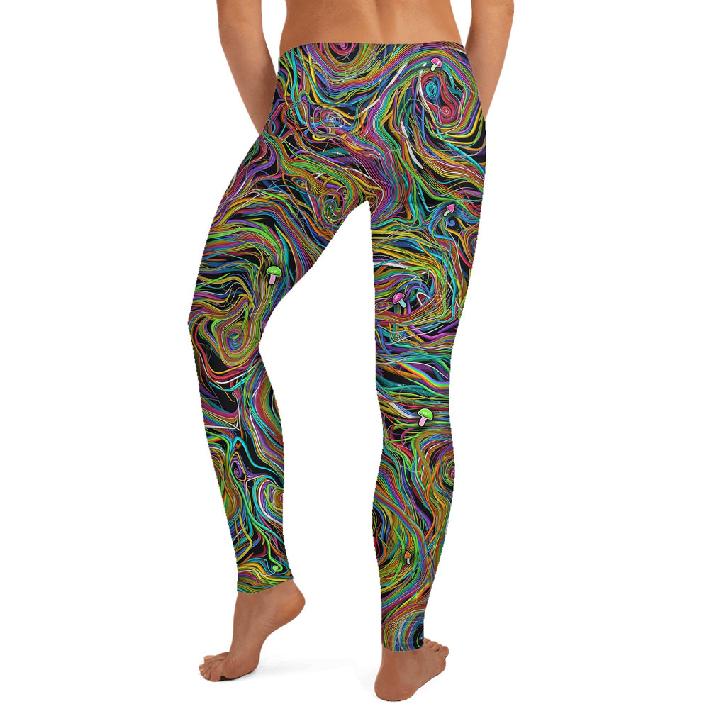 Festival Swirl Leggings, back