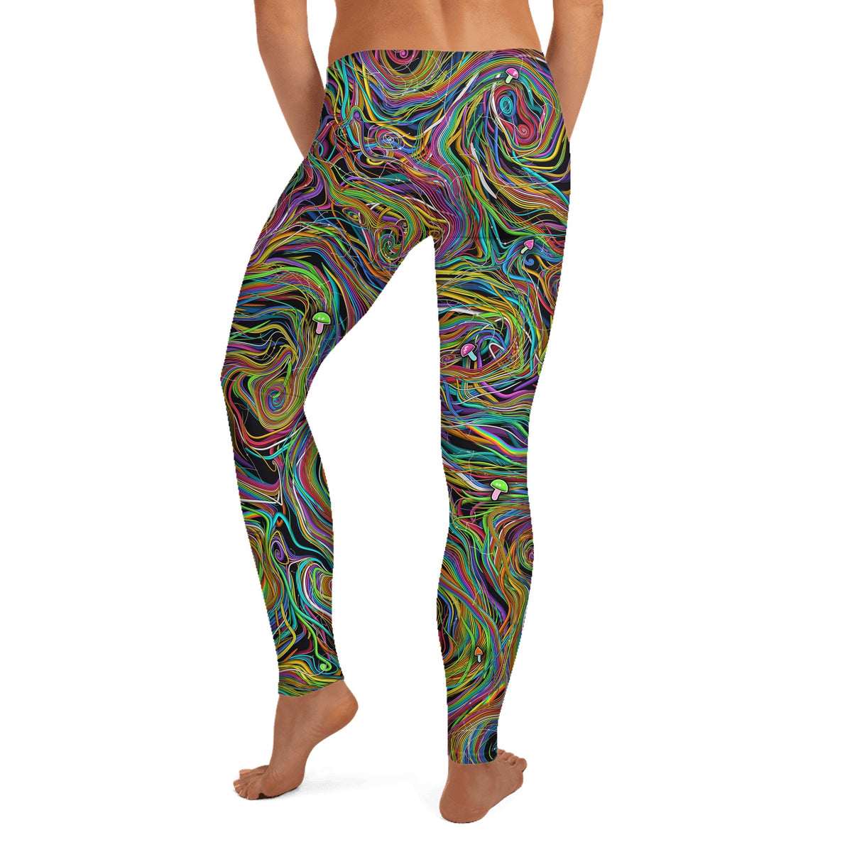Festival Swirl Leggings, back
