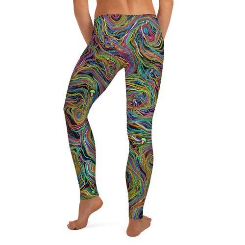 Festival Swirl Leggings, back