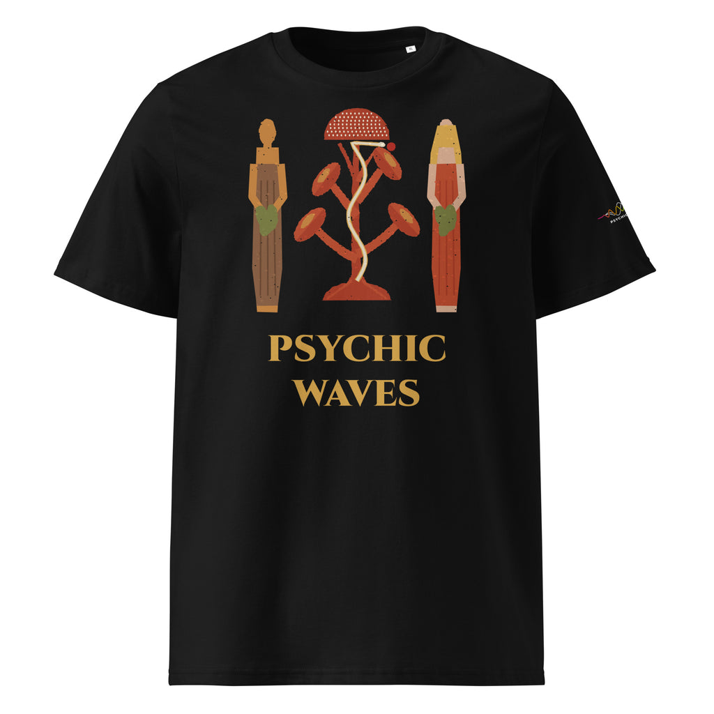 Psychic Waves Tree of Knowledge Tee – Black – front